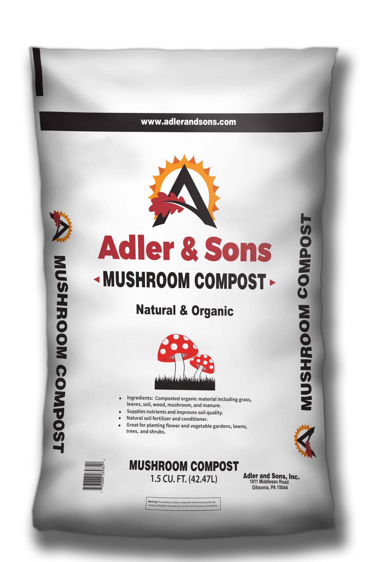 Mushroom Compost Bags Adler & Sons